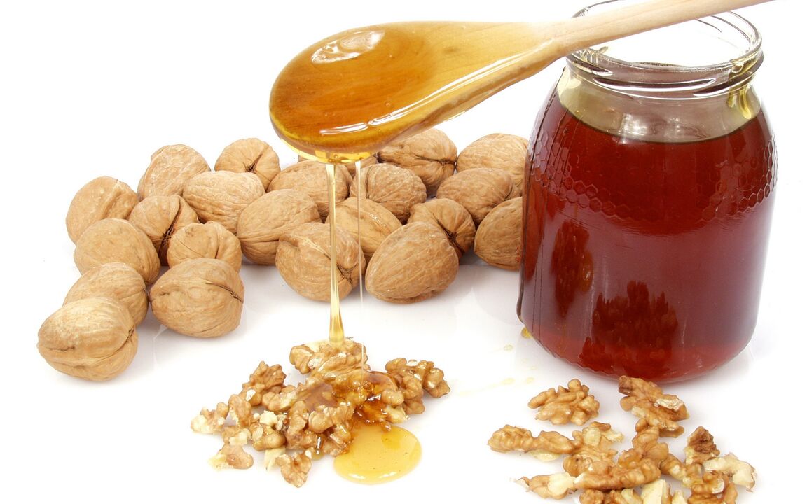 nuts with honey for potency
