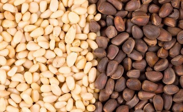 pine nuts to increase power